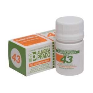 Complexo Homeopático Almeida Prado Numero 43 Com 60 Comprimidos