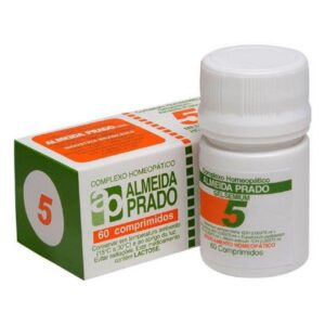 Complexo Homeopático Almeida Prado Numero 5 Com 60 Comprimidos