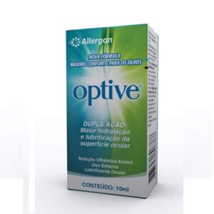 Optive Solução Oftálmica Gotas Com 10ml Allergan