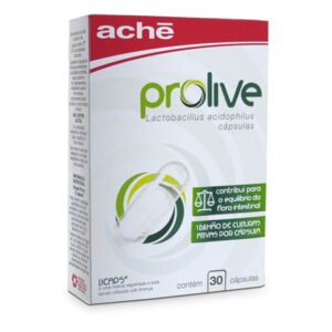 Suplemento Probiótico Prolive Com 30 Cápsulas Ache