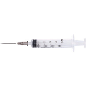 Seringa 5mL Descarpack Luer Slip Com Agulha 25 x 0,70mm Unidade