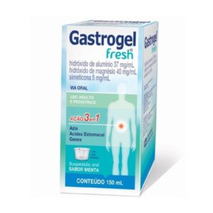 Gastrogel Fresh Menta Suspensão Com 150ml Medquímica