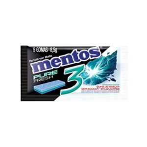 Chiclete Mentos Pure Fresh Strong Mint Com 8,5g