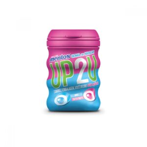 Chiclete Mentos UP2U Menta e Tutti-Frutti Sem Açúcar Com 56g
