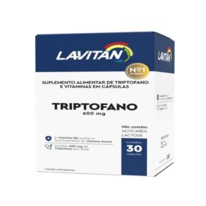 Lavitan Sonus Triptofano Com 30 Cápsulas Cimed