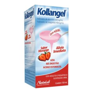 Kollangel Sabor Morango Com 150ml Natulab