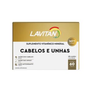 Lavitan Cabelos e Unhas Com 60 Capsulas Cimed