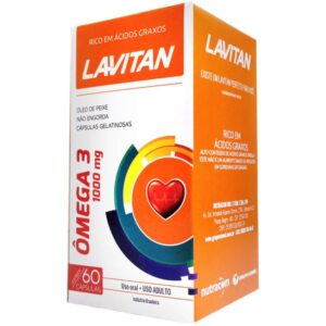 Lavitan Ômega 3 1000mg Com 60 Cápsulas Cimed