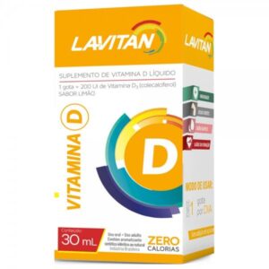 Lavitan Vitamina D Infantil Sabor Limão Com 30ml Cimed