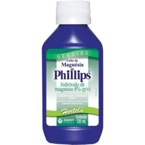 Leite de Magnésia Phillips Sabor Hortelã Com 120ml Aspen