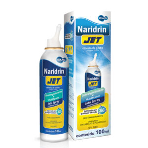Naridrin Jet 9mg/mL Spray Nasal Jato Contínuo Com 100mL Ems s/a