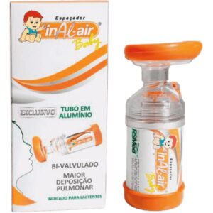 15363717047-7898306210024.jpg Espaçador Inal Air Baby de 0 a 2 Anos Com 1 Unidade