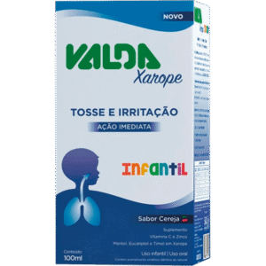 Valda Xarope Infantil Sabor Cereja Com 100ml Canonne