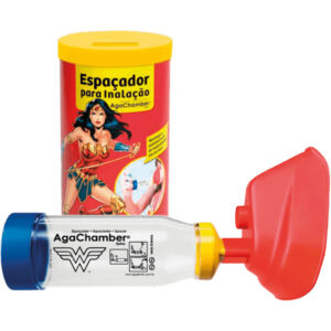 15363717069-7898932370659.jpg Espaçador Infantil AgaChamber Mulher Maravilha Com 1 Unidade Agpmed