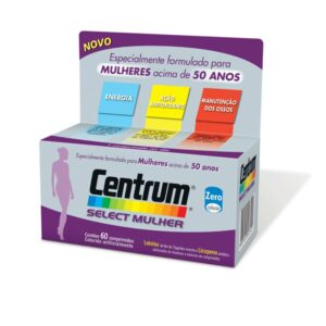 15363717087-7891045043441.jpg Polivitamínico Centrum Select Mulher 50+ Com 60 Comprimidos