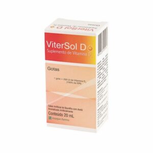 Vitersol D Gotas Com 20ml Marjan