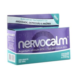 Nervocalm 250mg WP Lab Com 60 Comprimidos Mevo Farma