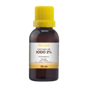 Tintura de Iodo Farmax Com 30ml