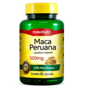 Maca Peruana Maxinutri 500mg Com 60 Cápsulas