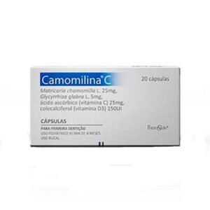 Camomilina C Com 20 Cápsulas Theraskin