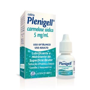 Plenigell 5mg/ml Solução Oftalmica Gotas Com 5ml Cristália
