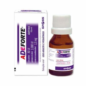 Polivitamínico Adeforte Solução em Gotas Com 15ml Gross
