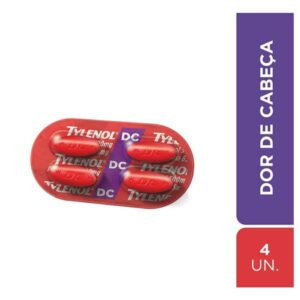 15363717200-f678f300c5e5538b3bc66c666bf3f466-1.jpg Tylenol DC 500mg + 65mg Com 4 Comprimidos Janssen-Cilag