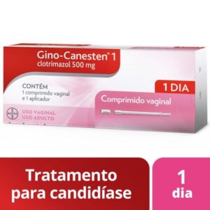 Gino-Canesten 500mg Com 1 Comprimido Vaginal Com Aplicador Bayer