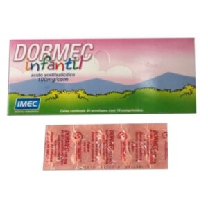 Dormec Infantil 100mg Com 10 Comprimidos Imec