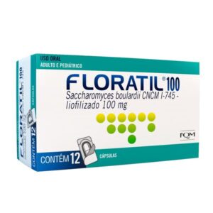 Floratil 100mg Com 12 Cápsulas Gel Dura Natulab