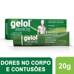 Gelol Pomada Dermatológica Com 20g Cosmed