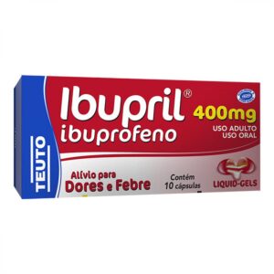Ibupril 400mg Com 10 Comprimidos Teuto