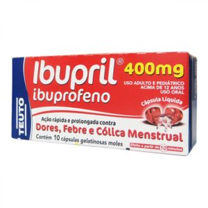 Ibupril 400mg Com 10 Cápsulas Mole Teuto