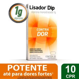 Lisador Dip 1g Com 10 Comprimidos Cosmed