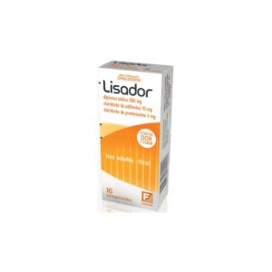 15363717370-7897322702209.jpg Lisador 500mg + 5mg + 10mg Com 16 Comprimidos Cosmed