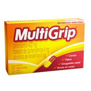 Multigrip Com 20 Cápsulas Multilab