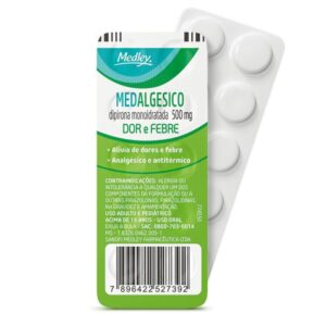 Medalgésico 500mg Com 10 Comprimidos Sanofi Medley