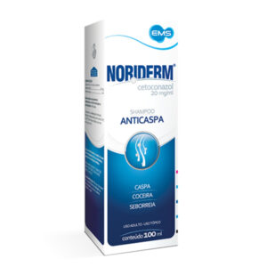 Noriderm 20mg/ml Shampoo Com 100ml Ems Genéricos