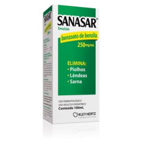 Sanasar 250mg/ml Loção Tópica Com 100ml Kley Hertz