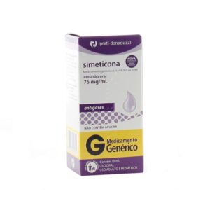 Simeticona 75mg/ml Emulsão Oral Gotas Com 15ml Prati Donaduzzi Genéricos