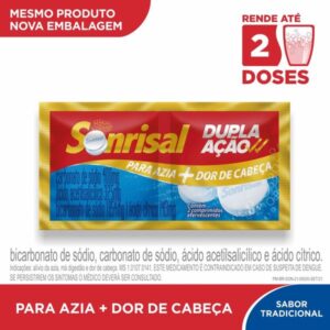 Sonrisal Tradicional Com 2 Comprimidos Efervescentes