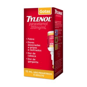 Tylidol 200mg/ml Solução Oral Gotas Com 15ml Teuto