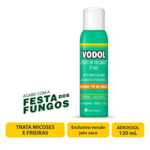 Vodol 20mg/g Aerosol Com 120ml/75g União Química