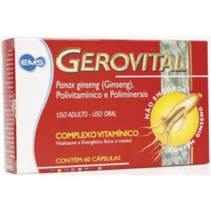 Gerovital Com 60 Cápsulas Gelatinosas Ems s/a