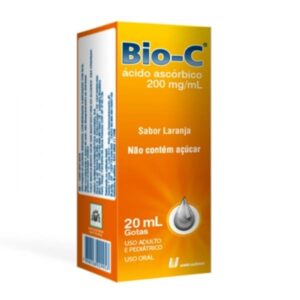 Bio-C 200mg/ml Solução Oral Gotas Com 20ml União Química