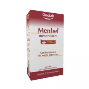 Menbel 500mg Com 1 Comprimido Geolab