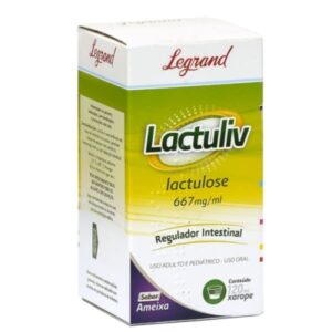 Lactuliv 667mg/ml Xarope Ameixa Com 120ml Legrand Pharma