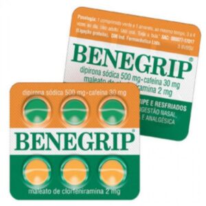 Benegrip Com 6 Comprimidos Cosmed