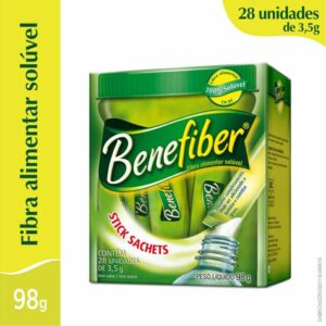 Benefiber Fibra Alimentar Solúvel 28 Sachês Com 3,5g cada