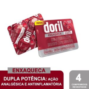 Doril Enxaqueca Com 4 Comprimidos Cosmed